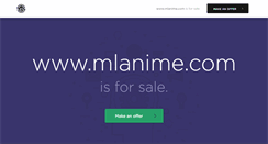 Desktop Screenshot of mlanime.com