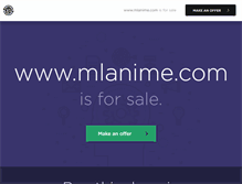 Tablet Screenshot of mlanime.com